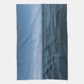 Eindeloze blauwe oceaangolven 1 theedoek (Verticaal)