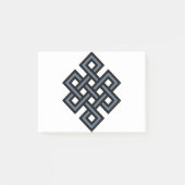 Eindeloze boeddhistische boeddhistische symbolen B Post-it® Notes (Voorkant)