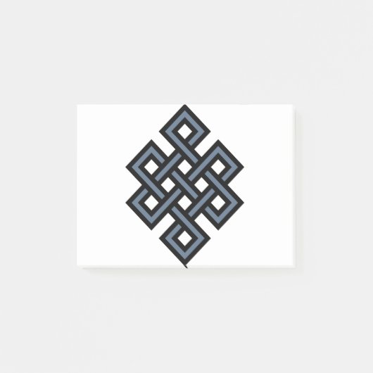 Eindeloze boeddhistische boeddhistische symbolen B Post-it® Notes (Voorkant)