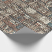 eindeloze boekenkasten cadeaupapier (Hoek)