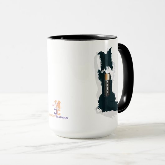 eindeloze energie - Mok met twee zijden (Voorkant rechts)