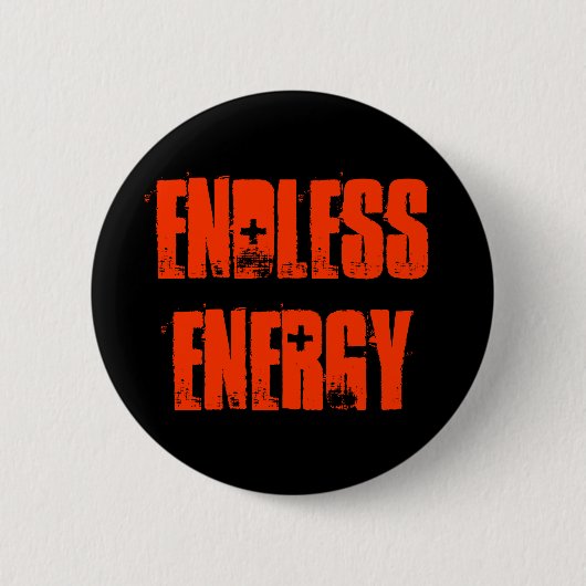 eindeloze energie ronde button 5,7 cm (Voorkant)