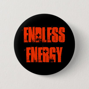 eindeloze energie ronde button 5,7 cm
