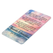 Eindeloze geloften bij het zeewedding magneet (Linkerzijde)