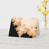 Eindeloze Gold Detail-kaart Kaart (Gele Bloem)