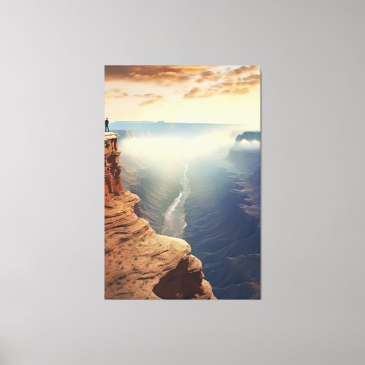 Eindeloze Horizon Canvas Afdruk (Voorkant)
