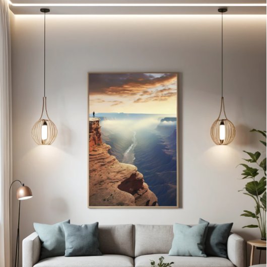 Eindeloze Horizon Canvas Afdruk