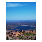 Eindeloze Horizonten bij de Wichita Mountains Foto Afdruk (Voorkant)