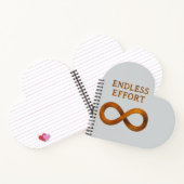 Eindeloze inspanning: de kracht van volharding notitieboek (Binnen)