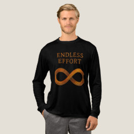 Eindeloze inspanning: de kracht van volharding Tri-Blend shirt