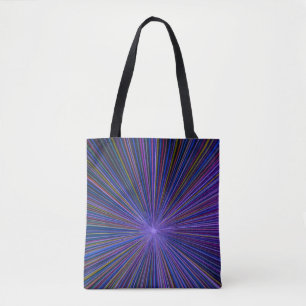eindeloze kleur tote bag