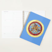 Eindeloze knoop met dieren Planner (Display)