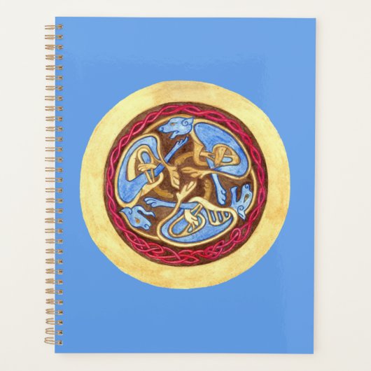 Eindeloze knoop met dieren Planner (Voorkant)
