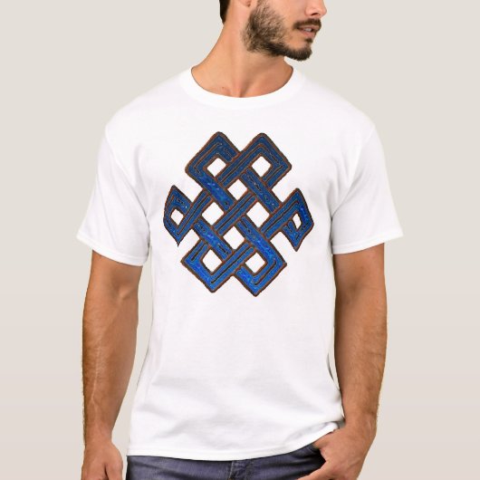 eindeloze knoop t-shirt (Voorkant)