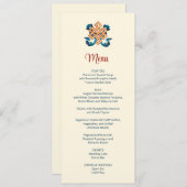 Eindeloze knoop Tibetaanse bruiloft Kaart (Voorkant / Achterkant)