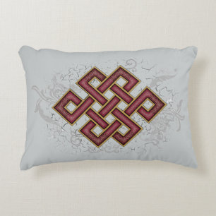 eindeloze Knot Decoratief Kussen