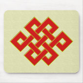 eindeloze Knot II Mousepad Muismat (Voorkant)