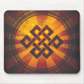  eindeloze Knot Print Muismat (Voorkant)