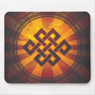  eindeloze Knot Print Muismat