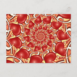 Eindeloze liefde briefkaart