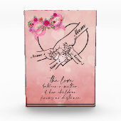 Eindeloze liefde: de onbreekbare band van een moed fotoblokken (Voorkant)