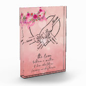 Eindeloze liefde: de onbreekbare band van een moed fotoblokken (Links)