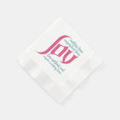 eindeloze liefde servet (Hoek)