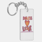 eindeloze liefde sleutelhanger (Voorkant Links)