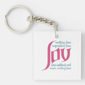 eindeloze liefde sleutelhanger (voorkant)