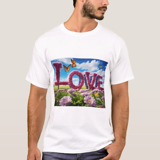 eindeloze liefde t-shirt (Voorkant)