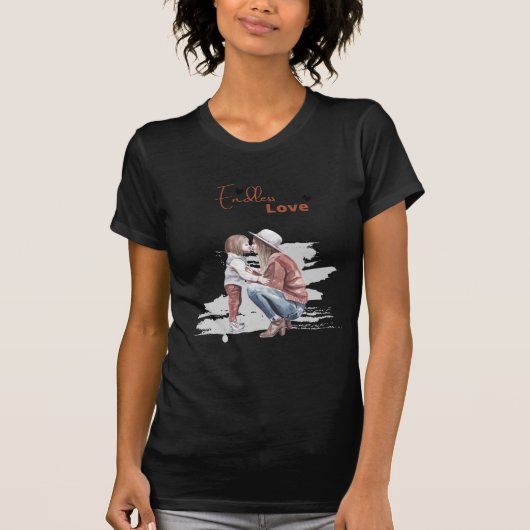 eindeloze liefde T-shirt (Voorkant)