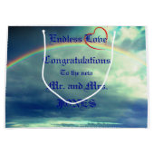 Eindeloze Liefde Trouwcadeauttas Groot Cadeauzakje (Voorkant)
