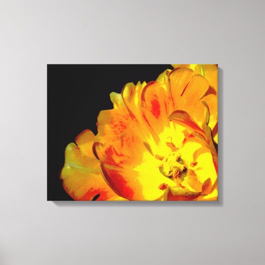 Eindeloze liefde voor Linda Becker op doek Canvas Afdruk (Voorkant)