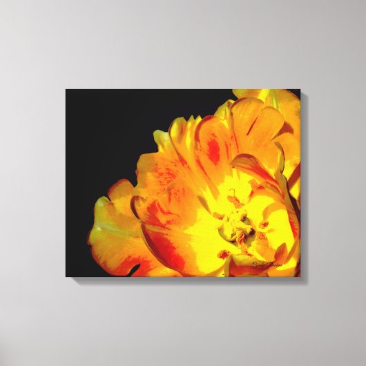 Eindeloze liefde voor Linda Becker op doek Canvas Afdruk (Voorkant)