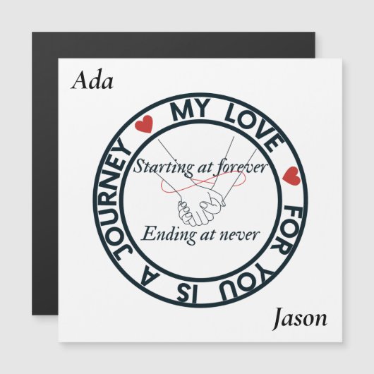 Eindeloze Liefde's reis (Voorkant / Achterkant)