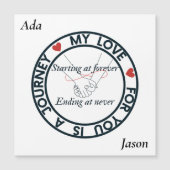 Eindeloze Liefde's reis (Voorkant)