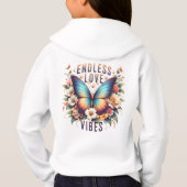 Eindeloze Liefdesvibes Vlinder Kunst-96281 (Achterkant)