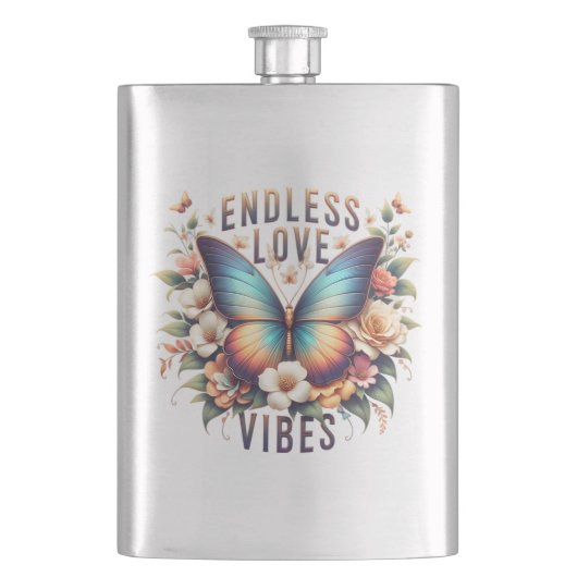 Eindeloze Liefdesvibes Vlinder Kunst-96281 Flacon (Voorkant)