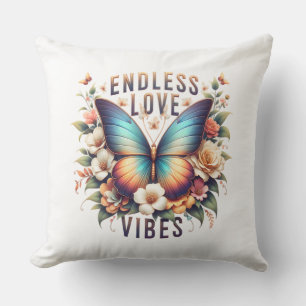 Eindeloze Liefdesvibes Vlinder Kunst-96281 Kussen