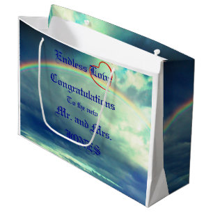 Eindeloze liefdesweddenschap Gift Bag Groot Cadeauzakje