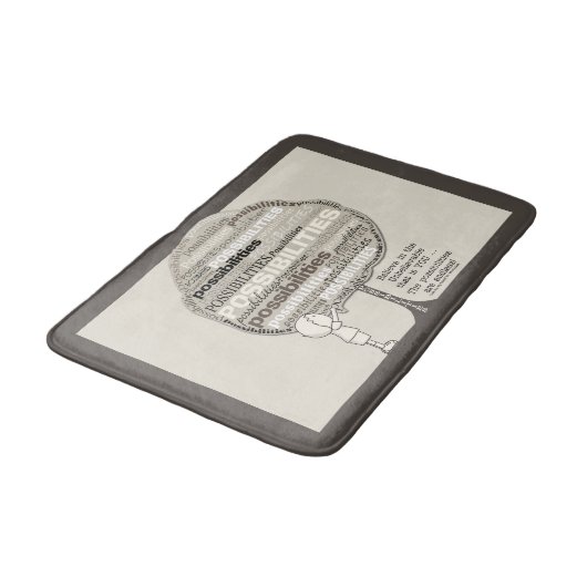 Eindeloze mogelijkheden badmat (Gekanteld)