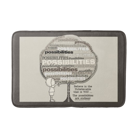 Eindeloze mogelijkheden badmat (Voorkant)