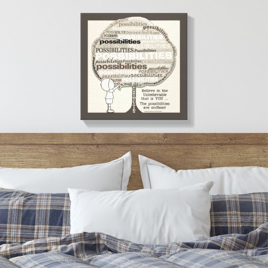 Eindeloze mogelijkheden canvas afdruk (Insitu (Slaapkamer))