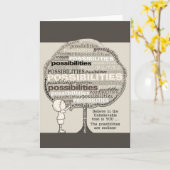 eindeloze mogelijkheden kaart (Gele Bloem)