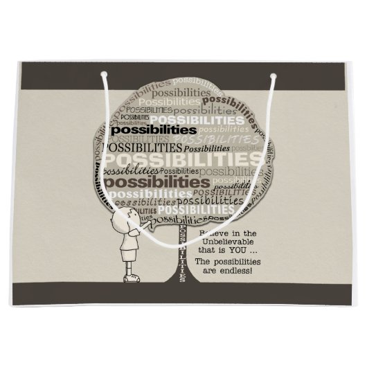 Eindeloze mogelijkheden large cadeautasje (Voorkant)