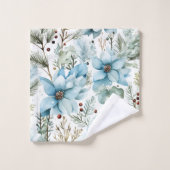 Eindeloze mogelijkheden met Winterbloemen - Bad Handdoek (Wasdoekje)