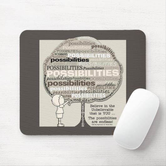 Eindeloze mogelijkheden muismat (Met muis)
