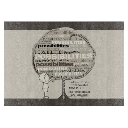 Eindeloze mogelijkheden snijplank (Voorkant)