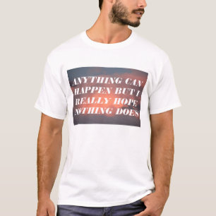 eindeloze mogelijkheden van de lucht t-shirt