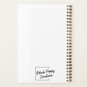 Eindeloze mogelijkheden | Zwart Meisje | Spiraal Notitieboek (Achterkant)